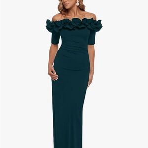 XScape off the shoulder maxi